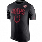 Men's San Francisco 49ers Nike Legend Icon Performance T-Shirt - Black FengYun,baseball caps,new era cap wholesale,wholesale hats